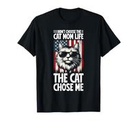 Je n'ai pas choisi la mère du chat La vie c'est le chat qui m'a choisi la mère T-Shirt