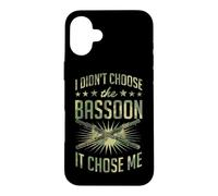 Je n'ai Pas Choisi Le basson, C'est Moi Qui m'a Choisi Coque pour iPhone 16 Plus