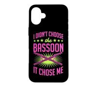 Je n'ai Pas Choisi Le basson, C'est Moi Qui m'a Choisi Coque pour iPhone 16 Plus