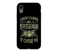 Je n'ai Pas Choisi Le basson, C'est Moi Qui m'a Choisi Coque pour iPhone XR
