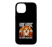 Je n'ai Pas Choisi Le canapé, C'est Le canapé Qui m'a Choisi Corgi Coque pour iPhone 14