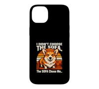 Je n'ai Pas Choisi Le canapé, C'est Le canapé Qui m'a Choisi Corgi Coque pour iPhone 14 Plus