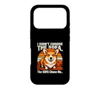 Je n'ai Pas Choisi Le canapé, C'est Le canapé Qui m'a Choisi Corgi Coque pour iPhone 17 Pro