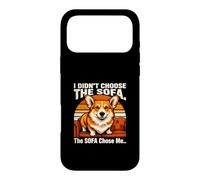 Je n'ai Pas Choisi Le canapé, C'est Le canapé Qui m'a Choisi Corgi Coque pour iPhone 17 Pro Max