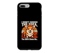 Je n'ai Pas Choisi Le canapé, C'est Le canapé Qui m'a Choisi Corgi Coque pour iPhone 7 Plus/8 Plus