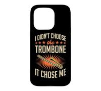 Je n'ai Pas Choisi Le Trombone, C'est Moi Qui m'a Choisi Coque pour iPhone 15 Pro