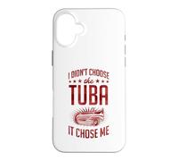 Je n'ai Pas Choisi Le Tuba, C'est Moi Qui m'a Choisi Coque pour iPhone 16 Plus