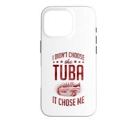 Je n'ai Pas Choisi Le Tuba, C'est Moi Qui m'a Choisi Coque pour iPhone 16 Pro