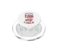 Je n'ai Pas Choisi Le Tuba, C'est Moi Qui m'a Choisi PopSockets PopGrip pour MagSafe