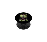Je n'ai Pas Choisi Mes Tatouages, C'est eux Qui m'ont Choisi PopSockets PopGrip Adhésif
