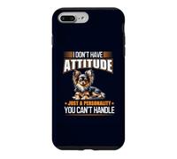 Je n'ai Pas d'attitude, Juste Une personnalité, Un Toy Terrier Russe Coque pour iPhone 7 Plus/8 Plus