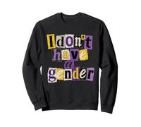 Je n'ai Pas de Genre LGBTQ Non Binaire Sweatshirt