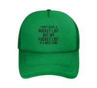 Je n'ai Pas De Liste De Choses À Faire Avant De Mourir, mais Ma Liste De Choses À Faire Est Longue comme Le Bras. Casquettes Sport Réglable Casquettes Unisexe Solaire Cap pour Été Femme