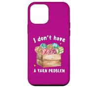 Je n'ai Pas de problème de Laine, Crocheter, Knitter Lady Crochet Coque pour iPhone 12 Mini