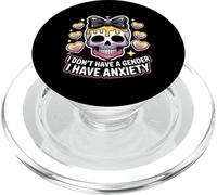 Je n'ai Pas De Sexe, J'Ai De L'anxiété Non Binaire PopSockets PopGrip pour MagSafe