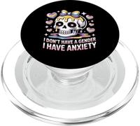 Je n'ai Pas De Sexe, J'Ai De L'anxiété Non Binaire PopSockets PopGrip pour MagSafe