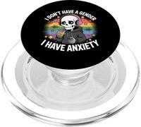 Je n'ai Pas De Sexe, J'Ai De L'anxiété Non Binaire PopSockets PopGrip pour MagSafe