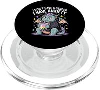 Je n'ai Pas De Sexe, J'Ai De L'anxiété Non Binaire PopSockets PopGrip pour MagSafe