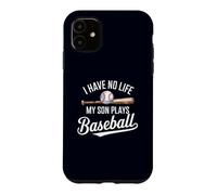 Je n'ai Pas de Vie, Mon Fils Joue au Baseball Cool Baseball, Maman et Papa Coque pour iPhone 11