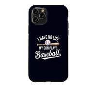 Je n'ai Pas de Vie, Mon Fils Joue au Baseball Cool Baseball, Maman et Papa Coque pour iPhone 11 Pro