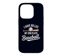 Je n'ai Pas de Vie, Mon Fils Joue au Baseball Cool Baseball, Maman et Papa Coque pour iPhone 14 Pro