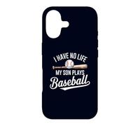 Je n'ai Pas de Vie, Mon Fils Joue au Baseball Cool Baseball, Maman et Papa Coque pour iPhone 17
