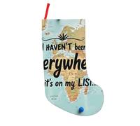 Je n'ai pas encore tout vu, mais c'est sur ma liste ! Chaussettes de Noël imprimées, 45 cm, grande chaussette de Noël pour enfants, décorations à suspendre personnalisées pour toute la famille, cad