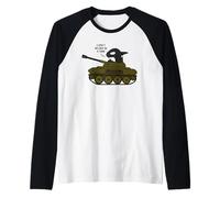 Je n'ai Pas ma Place dans Un Aquarium Dolphin Manche Raglan