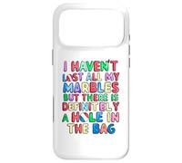 Je n'ai Pas Perdu Toutes Mes Billes mais il y a Un Trou dans Le Sac Coque pour iPhone 17 Pro Max