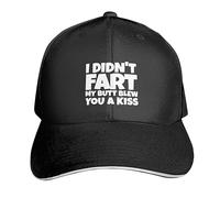 Je n'ai Pas Pété Mon Cul, Je T'Ai Envoyé Un Bisou Bonnet De Golf Respirant Casquettes Sport Unisexe Chapeau Hommes pour Extérieur Été Homme
