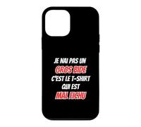 Je n'ai Pas Un Gros bide C'est Le t-Shirt Qui est Mal Fichu Coque pour iPhone 12 Mini
