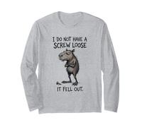 Je n'ai Pas Une vis desserrée, Elle est tombée, drôle de Capybara. Manche Longue