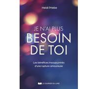 Je N'ai Plus Besoin De Toi - Les Bénéfices Insoupçonnés D'une Rupture Amoureuse