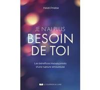 Je N'ai Plus Besoin De Toi - Les Bénéfices Insoupçonnés D'une Rupture Amoureuse