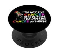 Je n'aime Pas Le Cancer Ici ou ailleurs PopSockets PopGrip Adhésif