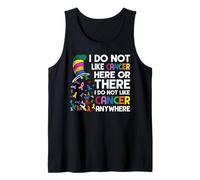 Je n'aime Pas Le Cancer Ici ou là Débardeur