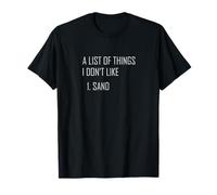 Je n'aime Pas Le Sable | Drôle de Science-Fiction Ringard T-Shirt