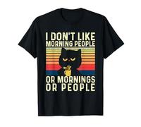 Je n'aime Pas Les Gens du Matin introverti introverti Antisocial T-Shirt