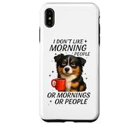 Je n'aime pas les gens du matin ou les matins ou les gens Coque pour iPhone XS Max