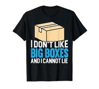 Je n'aime Pas Les Grosses boîtes et Je ne Peux Pas mentir T-Shirt Graphique avec Valeur