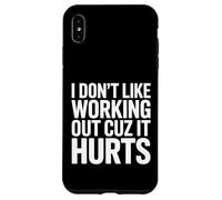 Je n'aime Pas m'entraîner Parce Que ça Fait Mal Exercice Funny Meme Coque pour iPhone XS Max