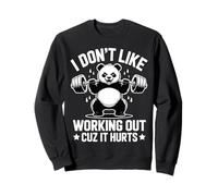 Je n'aime Pas m'entraîner Parce Que ça Fait Mal Exercise Meme Funny Sweatshirt