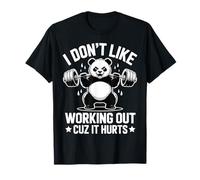 Je n'aime Pas m'entraîner Parce Que ça Fait Mal Exercise Meme Funny T-Shirt
