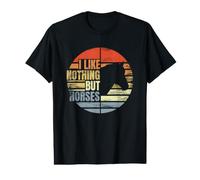 Je n'aime Rien d'autre Que Les Chevaux Équitation T-Shirt Graphique avec Valeur
