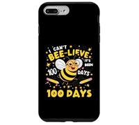 Je n'arrive Pas à Croire Que ça Fait 100 Jours Que Cute Bee 100e Jour d'école Coque pour iPhone 7 Plus/8 Plus