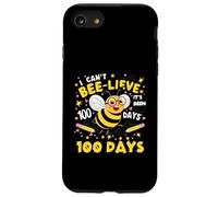 Je n'arrive Pas à Croire Que ça Fait 100 Jours Que Cute Bee 100e Jour d'école Coque pour iPhone SE (2020) / 7/8
