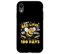 Je n'arrive Pas à Croire Que ça Fait 100 Jours Que Cute Bee 100e Jour d'école Coque pour iPhone XR