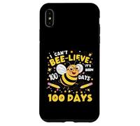 Je n'arrive Pas à Croire Que ça Fait 100 Jours Que Cute Bee 100e Jour d'école Coque pour iPhone XS Max