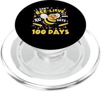 Je n'arrive Pas à Croire Que ça Fait 100 Jours Que Cute Bee 100e Jour d'école PopSockets PopGrip pour MagSafe