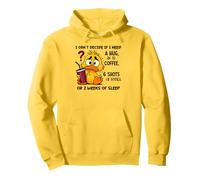 Je n'arrive Pas à décider si J'Ai Besoin d'un câlin ou d'un café XL Sweat à Capuche